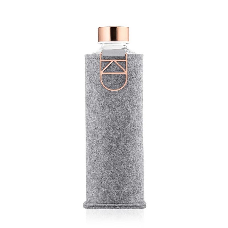 Drikkeflaske i Glass - Rose Gold (750 ml)