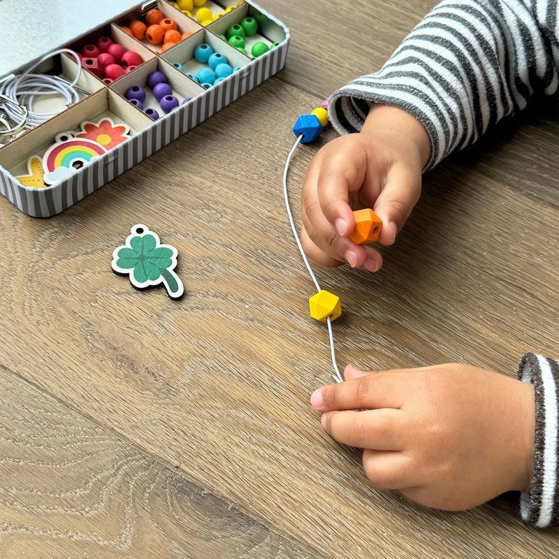 DIY Hobbysett - Nøkkelringer Lucky (5 stk) | Neogrün