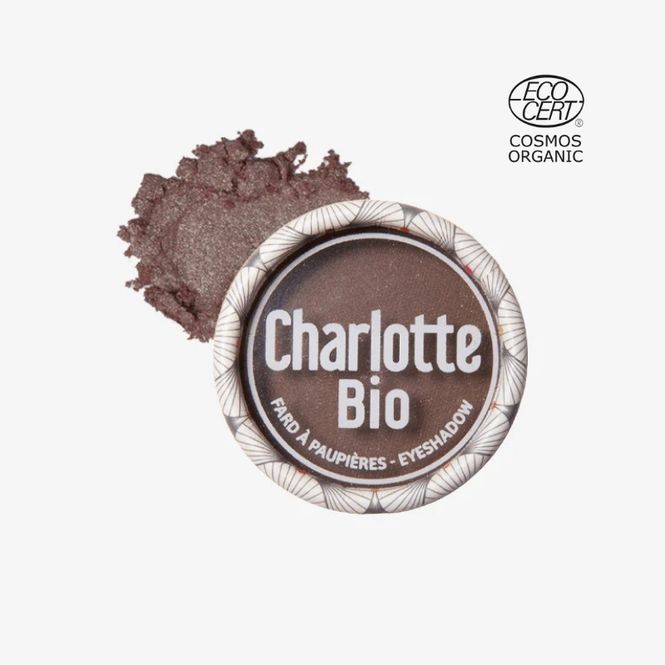 Hovedbilde Brown Organic Eyeshadow | Charlotte Bio