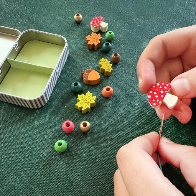 Hovedbilde DIY-Kit - Armbånd m/Skogsmotiv | Cotton Twist
