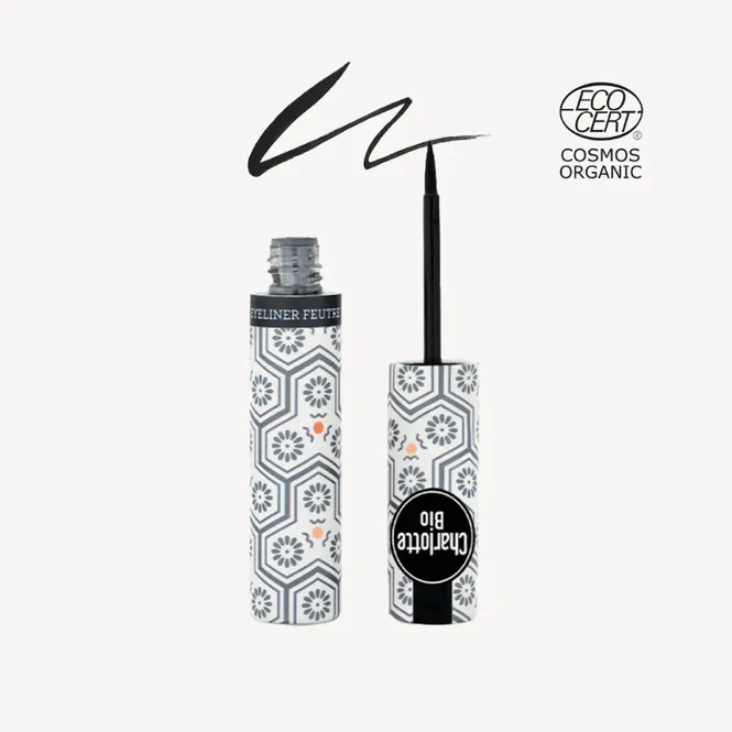 Hovedbilde Organic Liquid Eyeliner - Black | Charlotte Bio
