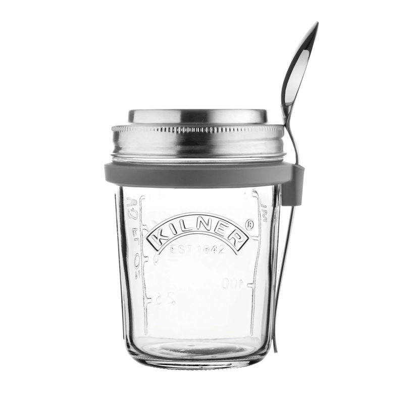 Frokostsett - Müsliglass m/Skje | Kilner