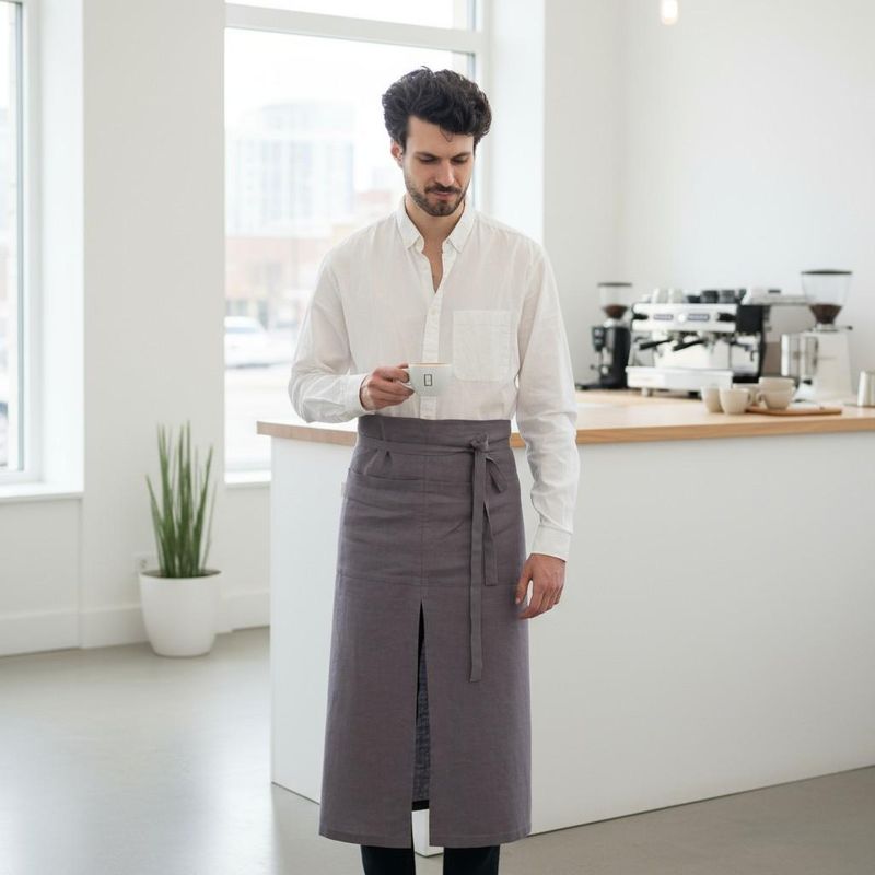 Forkle i Lin - Graphite Grey