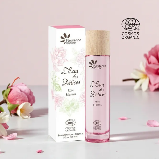 Hovedbilde Økologisk Parfyme - Rose and Jasmine | Fleurance Nature
