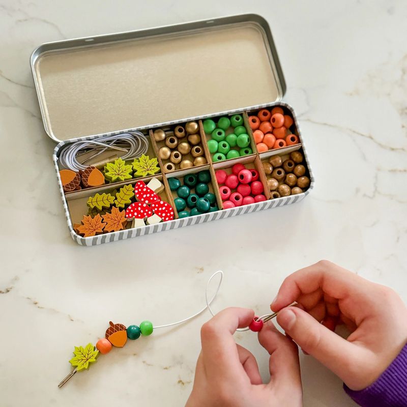 DIY-Kit - Armbånd m/Skogsmotiv (5 stk) | Cotton Twist