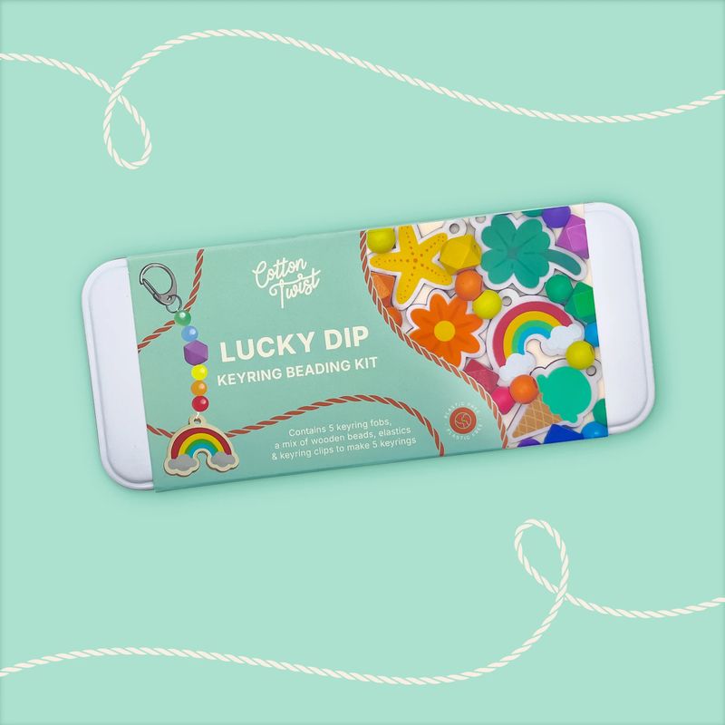 DIY Hobbysett - Nøkkelringer Lucky (5 stk) | Neogrün