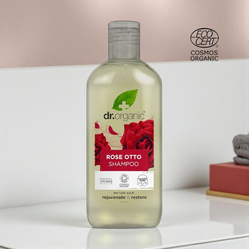 Rose Otto Shampoo (250 ml) | Dr. Organic
