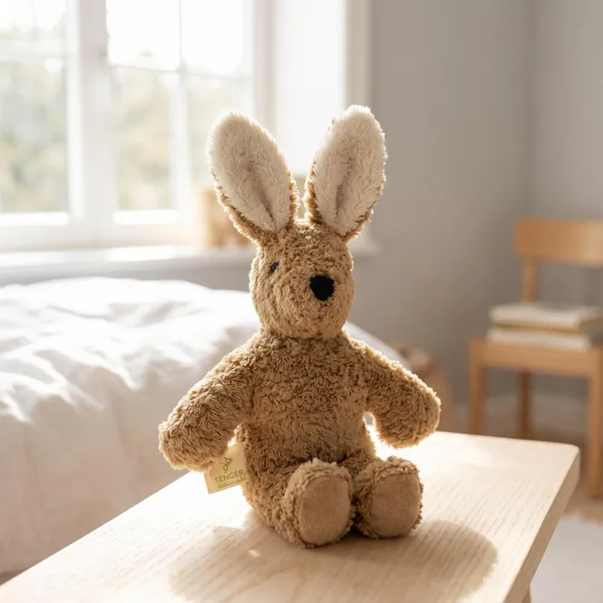 Hovedbilde Josefine Kanin Bamse - Økologisk Bomull | Senger Naturwelt