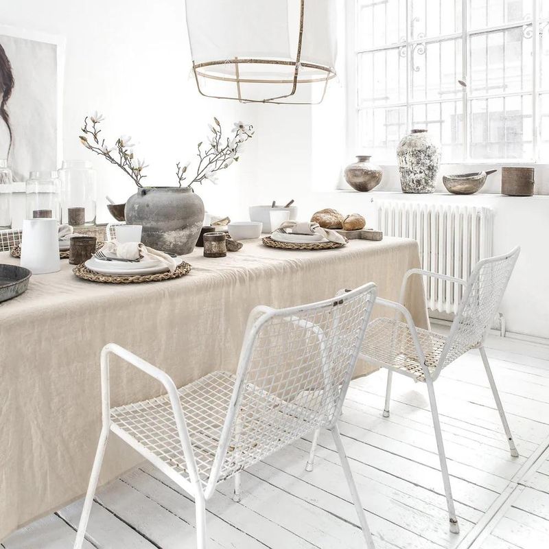 Naturfarget Linduk (150x250 cm)