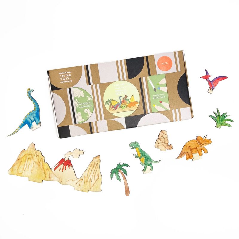 DIY-Kit - Dinosaurverden | Cotton Twist