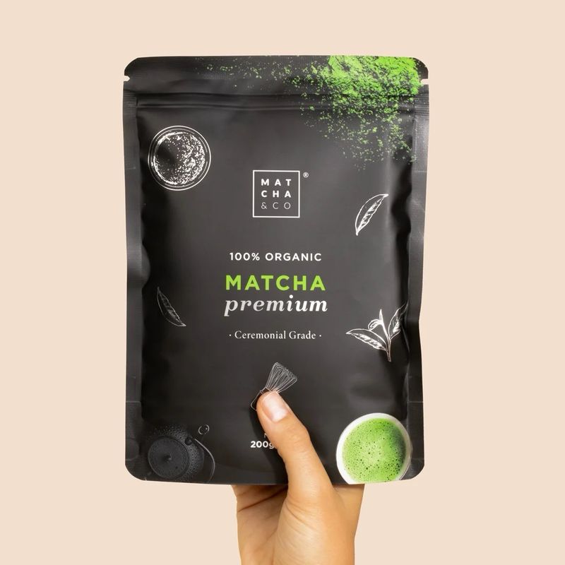 Premium Matchapulver - Økologisk (200 g) | Matcha & Co