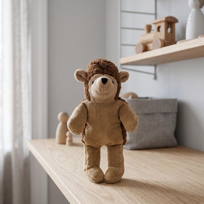 Hovedbilde Pelle Pinnnsvin Bamse - Økologisk Bomull | Senger Naturwelt