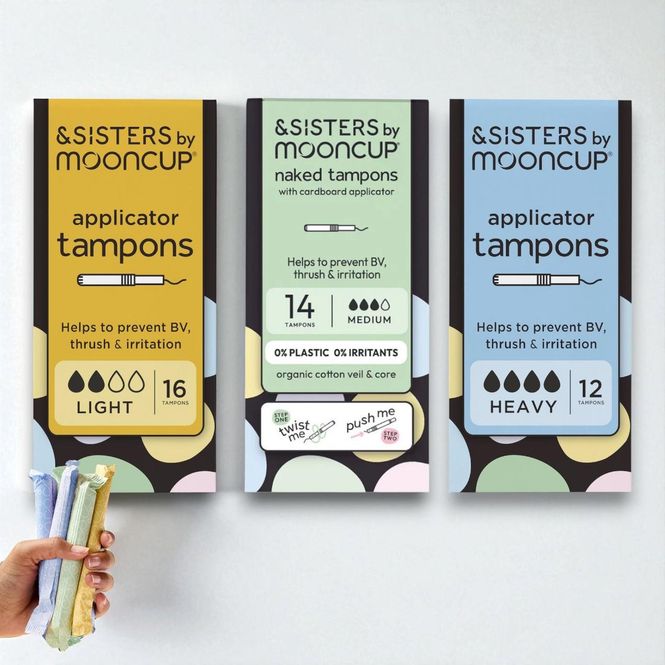 Hovedbilde Tamponger m/Applikator - 100 % Økologisk Bomull 