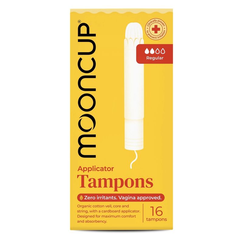 Tamponger m/Applikator - 100 % Økologisk Bomull | Mooncup