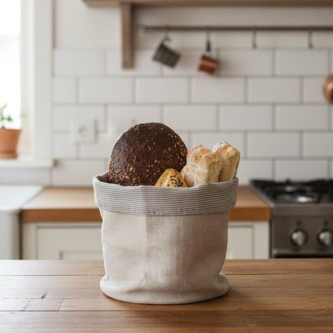 Hovedbilde Brødkurv - 100 % Lin