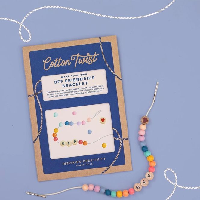 Hovedbilde DIY-Kit - Vennskapsarmbånd | Cotton Twist